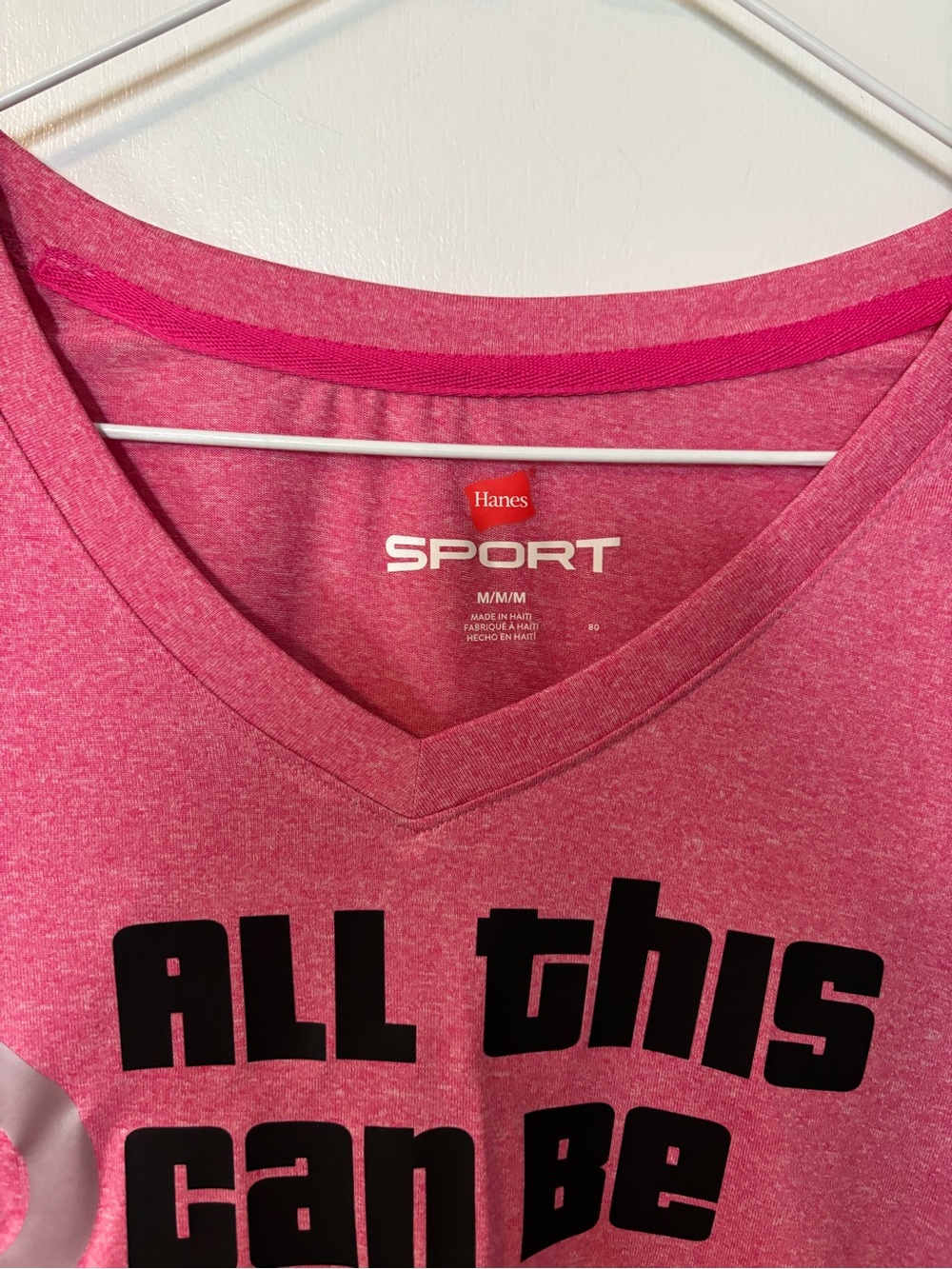 Handmade Pink Price is Right Long Sleeve Tee Women’s Medium - Picture 3 of 4